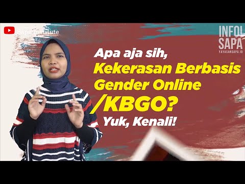 Jenis-Jenis Kekerasan Berbasis Gender Online - YouTube