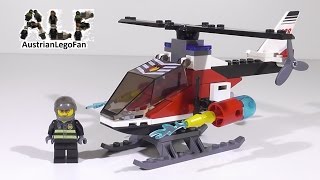 Lego City 7238 Fire Helicopter - Lego Speed Build Review