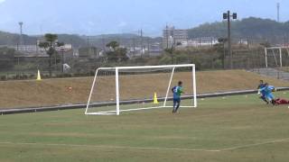 2014地域決勝 鈴鹿ランポーレ－クラブ・ドラゴンズ　クラドラ＃１１榎本のゴールで突き放す