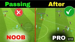 Like a noob pass more than pro pass convert and training | e football 2024 |tips and skills |