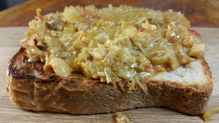 Best Crab Recipe. Devilled Crab On Toast.