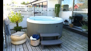 Nordic Hot Tubs spabad Impulse DP med naturligt välgörande upplevelser, se presentationsfilmen här