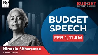 Budget 2023 Live: Finance Minister Nirmala Sitharaman Presents The Union Budget | BQ Prime