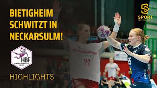 Sport-Union Neckarsulm - SG BBM Bietigheim | Highlights - 18. Spieltag, HBF | SDTV Handball