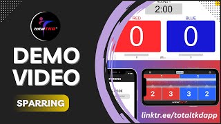 TotalTKD+ App Demo (Sparring)