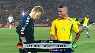 Oliver Kahn will never forget Ronaldo Nazário's performance in this match