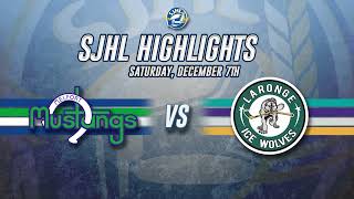 HIGHLIGHTS: Melfort Mustangs at La Ronge Ice Wolves - Dec 7, 2024