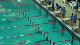 TAGS 2011 SCY 10 \u0026 U girls 100 back finals