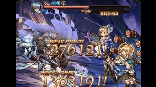 [グラブル]  ヘリヤ（SR）實戰試運転  マキュラ30人