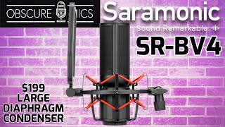Is This The Middle Ground Between The SM7B & NT1?  The Saramonic SR-BV4 Condense