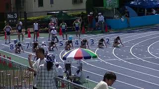 第３３回葛飾区陸上競技選手権大会　一般高校男子１００ｍ　亘哉