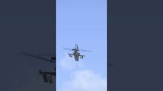 Russian Ka-52 attack helicopter shot down shortly after takeoff/Military Simulation #shorts