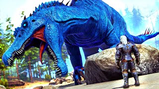 An ENORMOUS BOSS SPINO Spawned Right Above Me! | ARK MEGA Modded #20