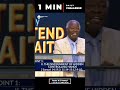 1 Minute Daily Challenge | Pastor W F KUMUYI