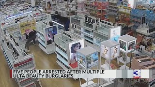 Trio arrested following multiple Ulta Beauty burglaries