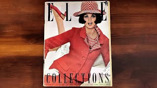 French Elle February 28, 1964 Couture Collections | ASMR Magazine Flip Through