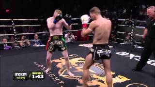 Ognjen Topic vs Stephen Meleady  part1   Lion Fight 24