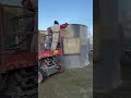 Removing Paint off a Dust Collector with Dustless Blasting