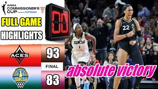 Las Vegas Aces vs Chicago Sky [FULL GAME]| Women's Basketball | 2024 WNBA Highlights