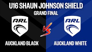 Auckland Black v Auckland White | 2024 Grand Final | U16 Shaun Johnson Shield