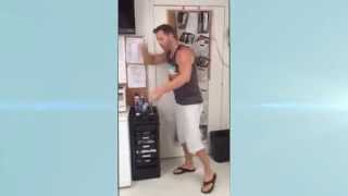Deidre Hall on set with with Eric Martsolf & his hidden talent