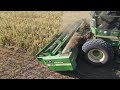 custom cutting with two swathers