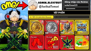 [BloxFruit] Khám Phá ACC Chỉ ADMIN Mới Có Siêu Hiếm