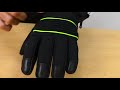 heated glove with rechargeable battery