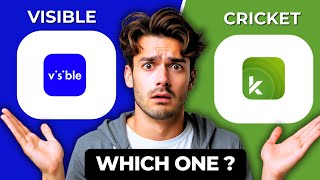 Visible vs Cricket Comparison 2026 | Best Prepaid Wireless Provider?