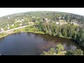 canadian village in wilderness kinmount ontario canada 2015