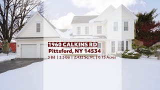 1960 Calkins Rd, Pittsford, NY 14534 - Video Tour by R3D Media