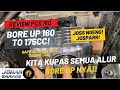 MEMBLUDAK!! BORE UP HONDA PCX 160 DENGAN BLOCK SET BRT 62MM | 1 HARI KELARR MAZEEH!