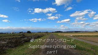 姿川サイクリングロード　part1　半田橋～姿川橋