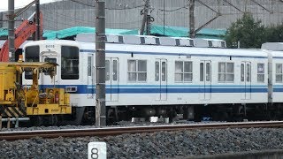 【東武8000系 500両廃車！ 東武宇都宮線 8000系 6編成目 81118F 廃車回送】東武宇都宮線8000系 残り2編成 81118Fは、前回検査から1年で廃車。既に車外スピーカー取り外し