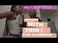 😱 Trending Trin's First Video 👀 | Get Ready For Clowning With Trin 💗😝 | @OfficialTsquadTV