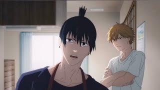 Aki’s old man dub voice