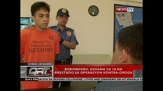 QRT: Boksingero, kasama sa 16 na arestado sa operasyon kontra-droga