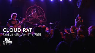 CLOUD RAT live at Saint Vitus Bar, Dec. 17th, 2019 (FULL SET)