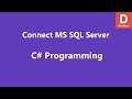 C# Connect to MS SQL Server Database