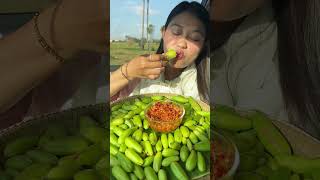 Eating sour bilimbi in car  #mukbang #epiceating #eating #epiceats #starfruit #savoreverybite