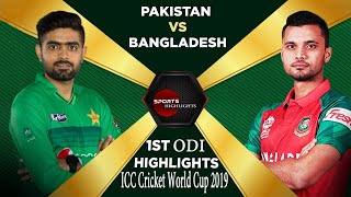 Pakistan vs Bangladesh - Highlights | ICC Cricket World Cup 2019