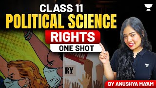 Rights | One Shot 🎯| Class 11 Political Science | Anushya Ma'am