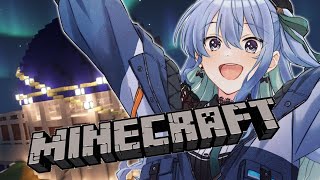 【Minecraft】おうちづくり続き‼【ホロライブ / 星街すいせい】