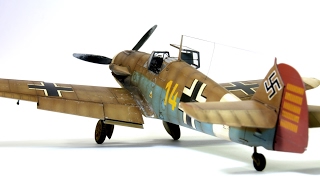 Messerschmitt Bf 109F-4 Eduard 1:48 Hans-Joachim Marseille Step by Step