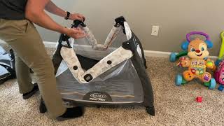 How to Lock & Unlock Frame of Graco Pack 'n Play