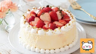 No-Bake Strawberry Cheese Cake｜HidaMari Cooking