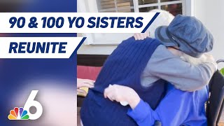 90 and 100-Year-Old Sisters Reunite After 10 Years