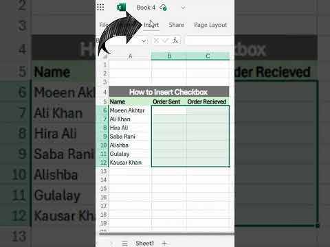 Add Check Boxes in Excel – Simple & Quick Tutorial!