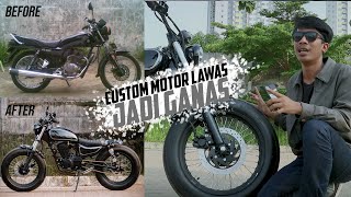 Custom Honda GL Max | Jadul Tetap Menarik | Custom By Akagarage #Akavlog22