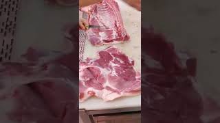 🥩Pork segmentation | Ultra-decompression meat cutting obsessive-compulsive disorder benefits!#shorts